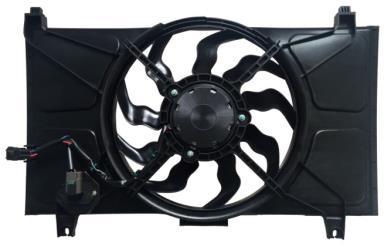 253800M200;253801E050 FAN ASSEMBLY for HYUNDAI NEW ACCENT E-FAN 1.4/1.6L， 2011 